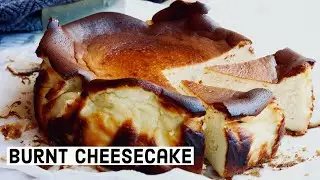 How to Make EASY Basque Burnt Cheesecake | La Vina Cheesecake | EASY Recipe