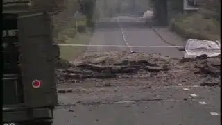 Four UDR soldiers killed by a IRA landmine near Downpatrick, April 8th 1990