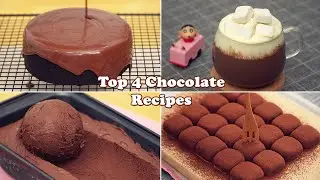 Top 4 Chocolate Recipes (Easiest in the world)