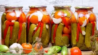 🥒🍅Овощное ассорти на зиму 