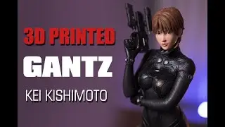 Gantz Kei Kishimoto 3d Printed Fan Art Statue