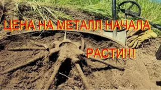 НЕТРОНУТОЕ МЕСТО.ЦЕНА НА МЕТАЛЛ НАЧАЛА РАСТИ!!!.НАХОДКИ И коп металла 2022