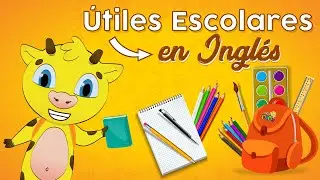 Útiles Escolares en Inglés | Inglês Para Niños