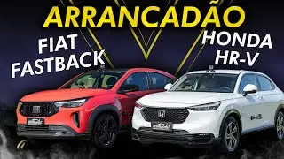 FIAT FASTBACK 1.3T x HONDA HR-V 1.5T! Qual SUV turbo vence o Arrancadão?