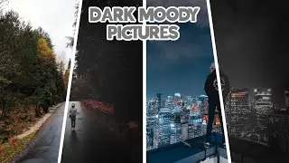 How to edit Dark and Moody photos in Photopea