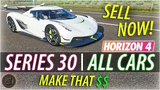 Forza Horizon 4 SERIES 30 UPDATE CARS Forza Horizon 4 Series 30 Festival Playlist Cars FH4 Update 30