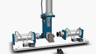 Caster wheel assembly fixture design
