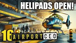 HELICOPTERS Take Flight at Melbourne Airport! | Melbourne Airport Ep 16 | Airport CEO