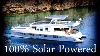 The Solarwave 64  Solar Powered Catamaran Yacht  First Solar Vessel to Cross the Atlantic!