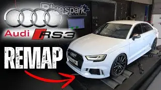 Audi RS3 8V 2.5 TFSI 395bhp/400ps Custom ECU Remap with Dyno Test