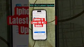 iOS 18.3 Update in iPhone 15 ||How to update your iPhone 15 || #iphoneupdates #ios18.3 #tech #iphone