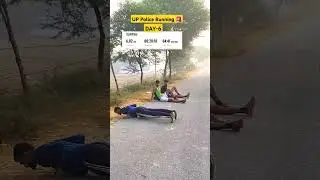 DAY -6 UP Police Running Video 5km workout 