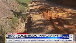 Washed out road, potholes and clogged culverts creating problems for residents in Clarke County