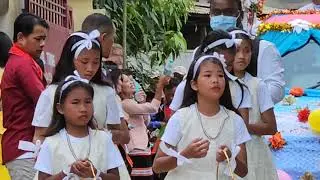 Marian Procession at Longmai (Noney) for Peaceful co-existence in Manipur on 25th Oct, 2023