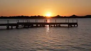 Twin Buttes Timelapse Sunset