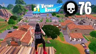 76 Elimination Solo vs Squads Wins (Fortnite Chapter 5 Season 2 Ps4 Controller Gameplay)