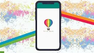 Flying Colors Splash Screen in Android Studio For Android Application | Android Animations