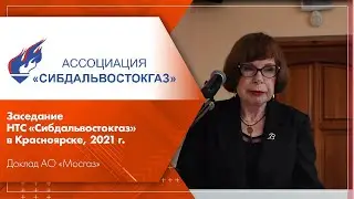 Заседание НТС «Сибдальвостокгаз» в Красноярске, 2021 г. Доклад АО «Мосгаз»