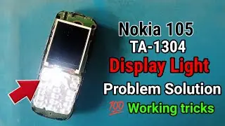 How to repair display light nokia 105 !! nokia 105 light solution!! nokia 105 light jumper !!