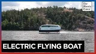 First 100% electric flying boat put into service this autumn in Stockholm