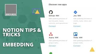 Notion Tips + Tricks - Embed