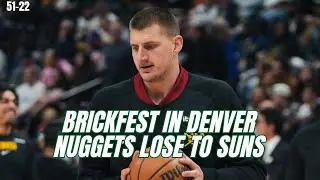 Nuggets Lose to Suns | No Jamal Murray | Brickfest