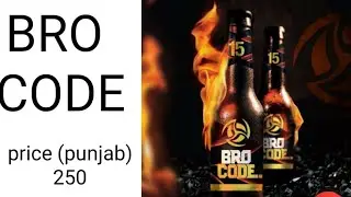 BRO CODE WINE 15% ALCOHAL