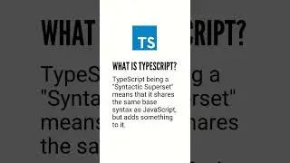 😀😋 Why should you use TypeScript instead of JavaScript? 
