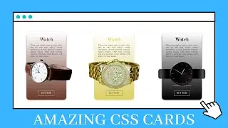 CSS Card Design | HTML CSS