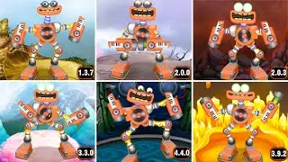 All Rare Wubbox Evolution (Version History) | My Singing Monsters