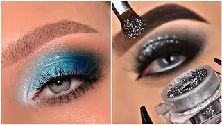 Os Melhores Tutoriais de Maquiagem para os OLHOS/ Glam Makeup Tutorial Compilation #64 2021 ♥