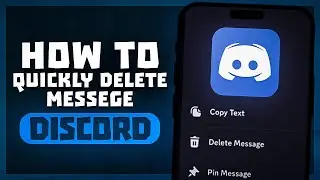 How to Quickly Delete Message on Discord in iPhone? | Full Guide Fast Clear Message