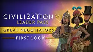 First Look: Great Negotiators | Civilization VI: Leader Pass