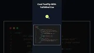 Cool Tooltip With Tailwind CSS | Animated Tooltip With Tailwind Css #csseffect #css3