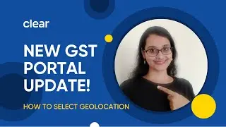How to Update Address on the GST Portal | New GST Portal Update | How to Select Your Geolocation