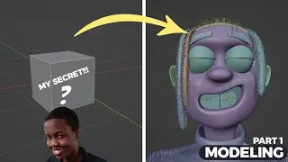 Stylized Character In Blender - Part 1 - Modeling