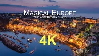 Europe in 4K   Magical Cinematic Time Lapse