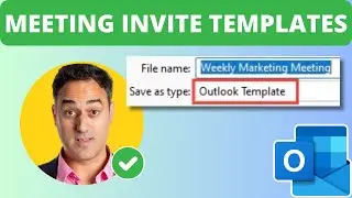 Efficiently Plan Meetings with Meeting Invite Template in Outlook