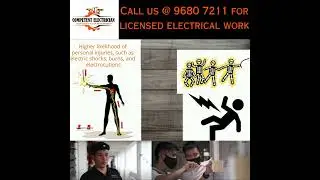 Unlicensed vs licensed electrical work