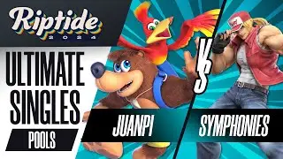 Juanpi (Banjo & Kazooie/Palutena) vs Symphonies (Terry) - Riptide 2024 - Ultimate Singles - R1 P