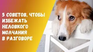 5 СОВЕТОВ, ЧТОБЫ ИЗБЕЖАТЬ НЕЛОВКОГО МОЛЧАНИЯ В РАЗГОВОРЕ