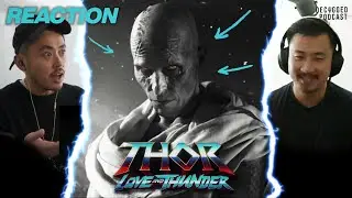 Film Artists React to CHRISTIAN BALE in Thor Love and Thunder Trailer #02