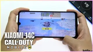 Xiaomi Redmi 14C Call of Duty Mobile Gaming test CODM | Helio G81 Ultra, 120Hz Display