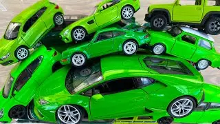 Green Collection Cars Diecast: Showcasing Diecast Cars