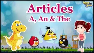 The Articles   A, An and The | Learning Is Fun with Elvis | English Grammar | Roving Genius