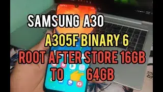 Samsung A30 Internal Memory 16GB After Rooting #A305F Root After Internal Memory 16GB Fixed 64GB