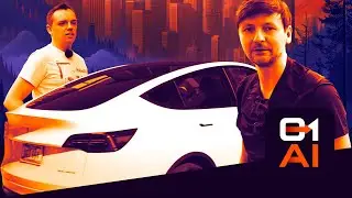 Driving in San Francisco with Tesla Full Self-Driving (FSD) #0to1AI Vlog