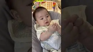 푸딩이 첫 떡ㅃㅓㅇ #koreanbaby #baby #육아 #육아일기 #귀여운아기