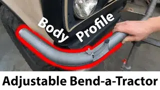 Adjustable Tube Bend-a-Tractor with matching radius and size