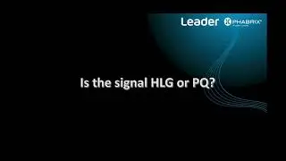 Is my video HLG or PQ?